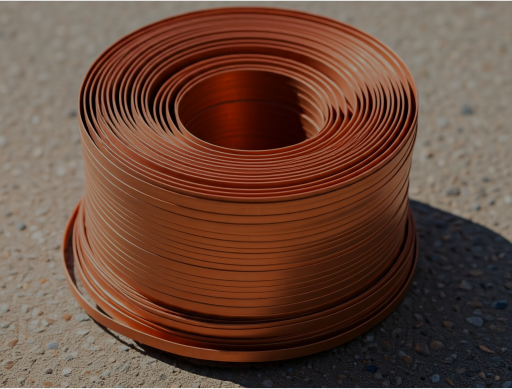 Copper earthing strips