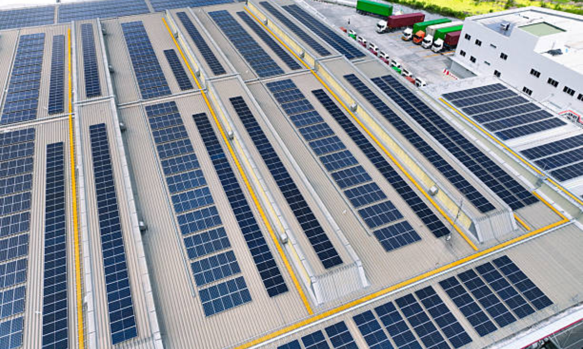 Solar panel mounting structure in Bangalore
