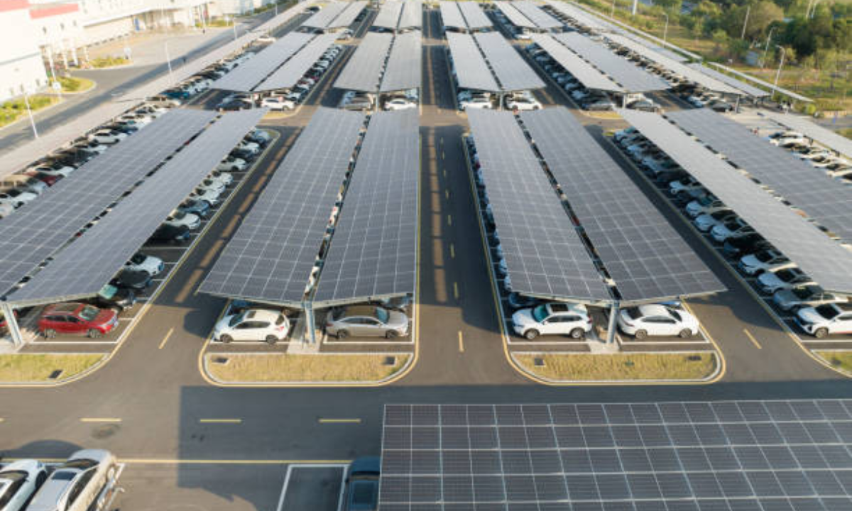Commercial solar carports